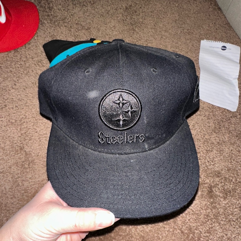 Reebok Black NFL Cap